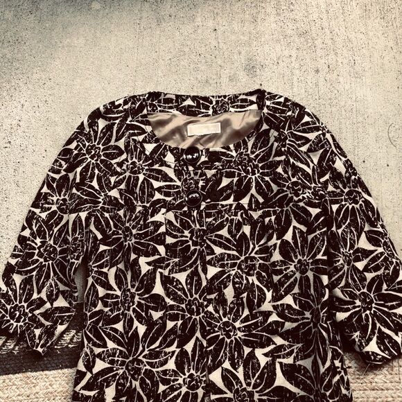 Michael Kors 100% LINEN big button jacket - Picture 2 of 6